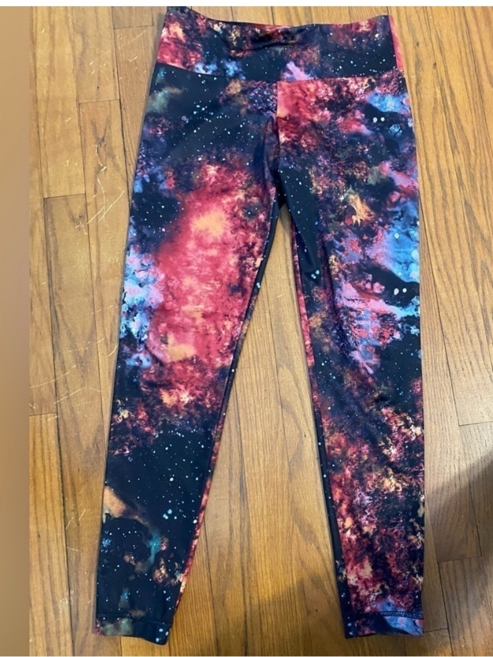 Onzie Galaxy Print High Waist Yoga Leggings S/M